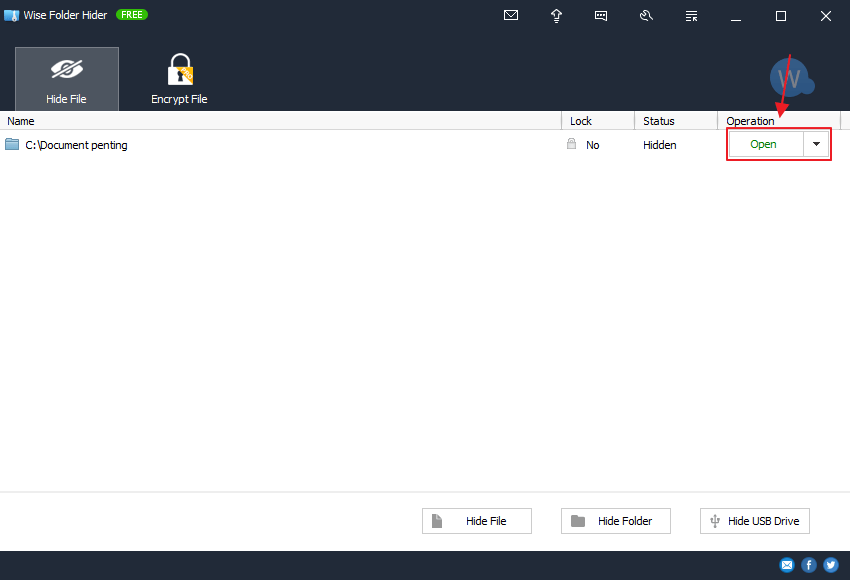  Cara Mengunci Folder di Windows dengan Wise Folder Hider
