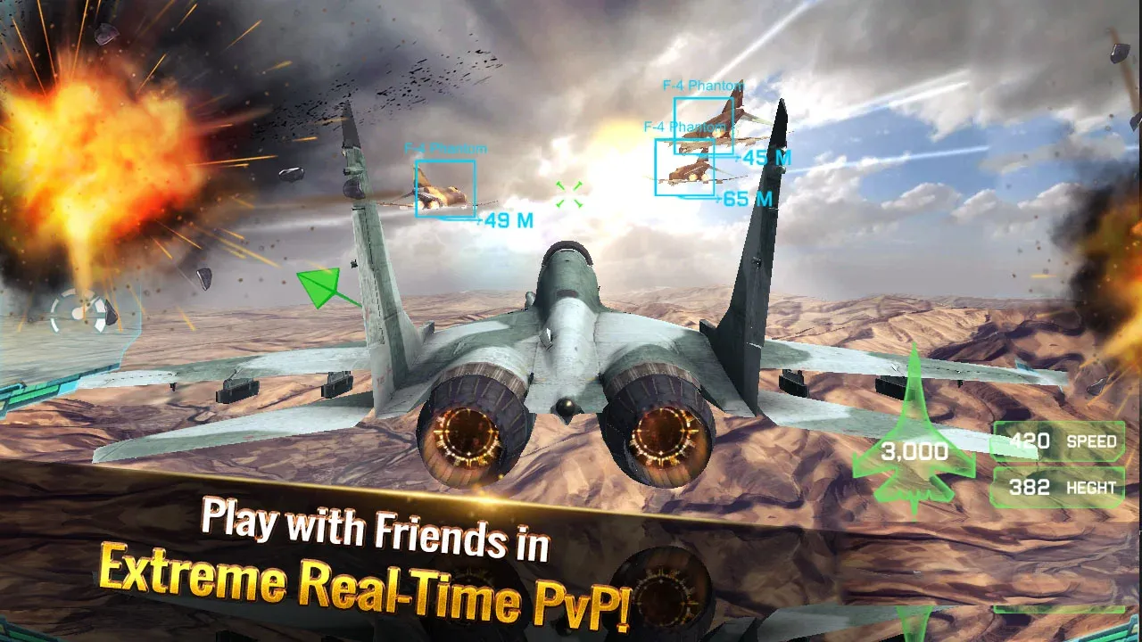 Ace Fighter - Screenshot 1