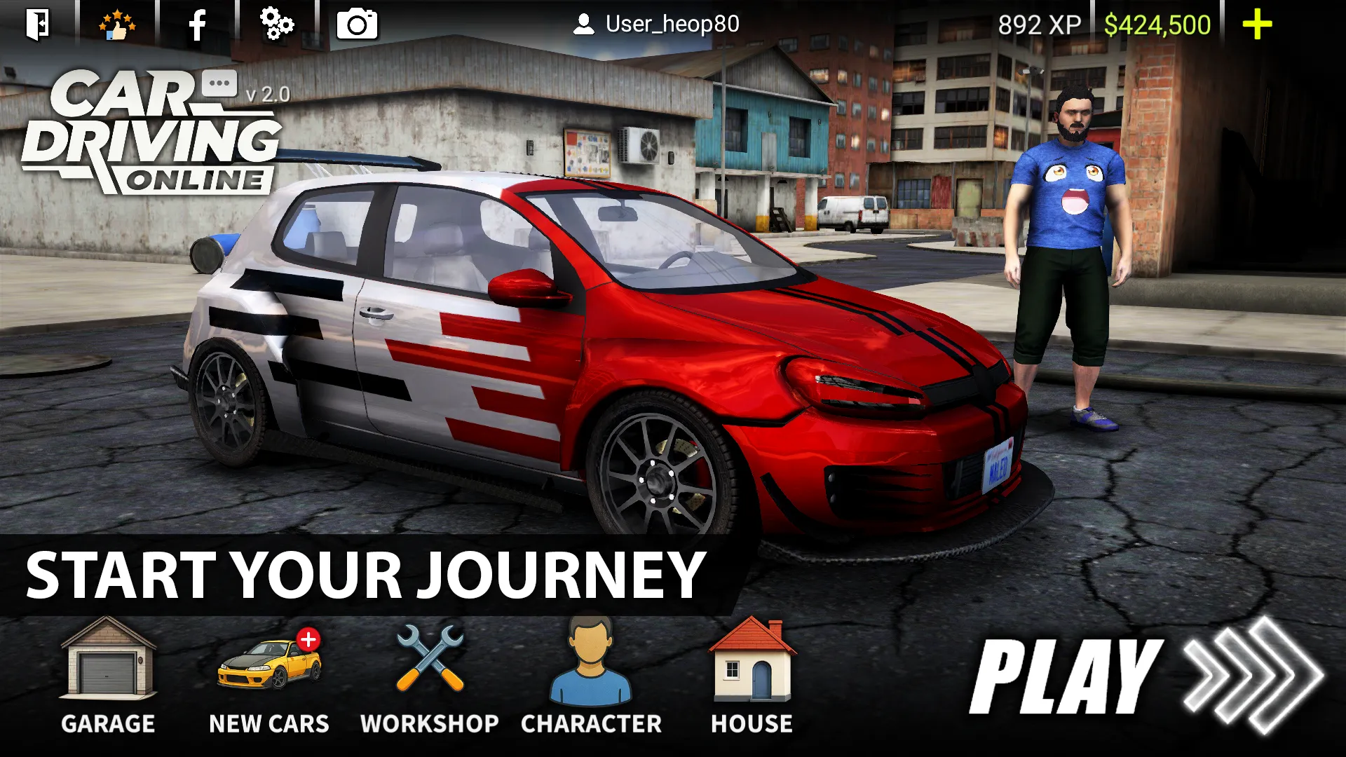 Car Driving Online - Screenshot 1